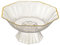 LOVIVER Fruit Bowl Decorative Dessert Display Plate Dish Round Key Bowl Fruit Holder for Entryway Table Centerpiece Living Room Decor, Clear