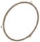 DIYEAH Soporte giratorio de vidrio anillos giratorios de microondas estante para platos giratorios para microondas tocadiscos soporte para giras anillos de rueda de apoyo AbS Marrón