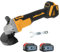 Cordless Angle Grinder 115mm,for Makita 18V 2X 5.5AH Battery,9000RPM Brushless Motor Metal Grinder,for Cutting, Grinding, Polishing and Rust Removal