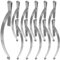 Amosfun Clips de Moustiquaire en Acier Inoxydable 50Pcs Ressorts de Tension Faciles à Installer pour Fenêtres Utilisation Domestique Quincaillerie de Moustiquaire