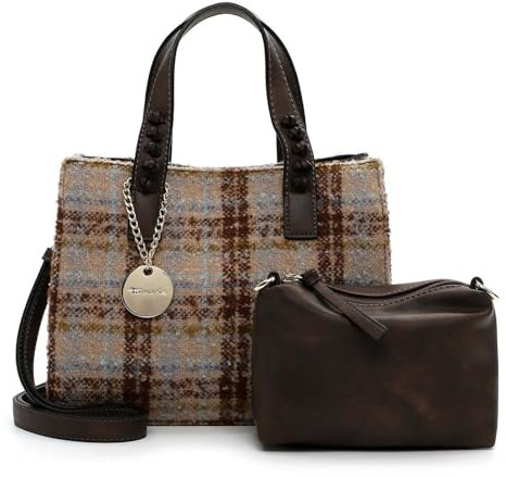 Tamaris Umhängetasche Handtasche Gwenda City Shopper S Sand beige