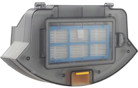 Homeponnew Staubbox mit HEPA-Filter für Hosome G9070 Saugroboter, ABS Kunststoff Mülleimer Ersatzteil