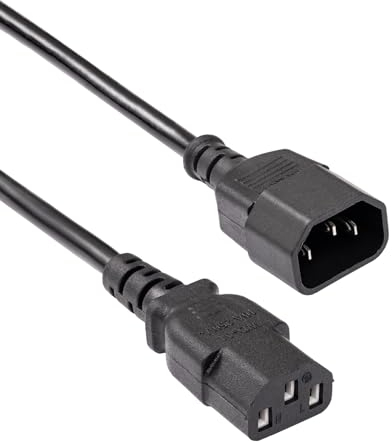 AKYGA AK-PC-07A Netzkabelverlängerung IEC C13-C14 230V/50Hz 3m