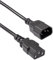 AKYGA AK-PC-07A IEC C13-C14 - Alargador de Cable de alimentación (230 V, 50 Hz, 3 m)