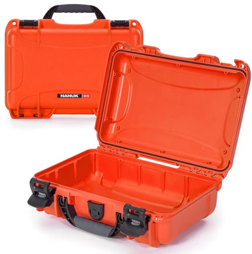 Nanuk 909 wasserdichte Hartschalenhülle – Orange