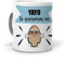 Taza Regalo Personalizado y Divertido yayo. Yayo te Quiero un Huevo. Cerámica AAA - 350 ml.