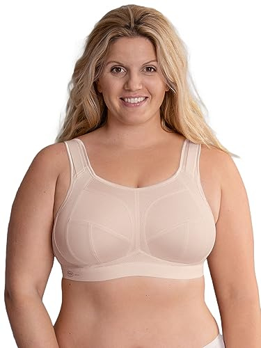 Anita Active Sport-BH Extreme Control Plus für große Cups | bis Cup K, Sweat Management, 5-geteilte Cups, ohne Bügel, verstärkter Netzrücken