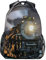 AUUXVA Lustiger Zug Kinder Rucksack, Zug, Medium, Daypack Rucksäcke