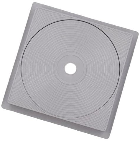 Astralpool Pièce à sceller Piscine - Couvercle de Skimmer Rond Socle carré - Gris de