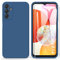 ARRYNN Hülle für Samsung Galaxy A14 4G / 5G + Schutzfolie,Handyhülle Liquid Silikon TPU Case Cover Schutzhülle für Samsung Galaxy A14 4G / 5G - Blau