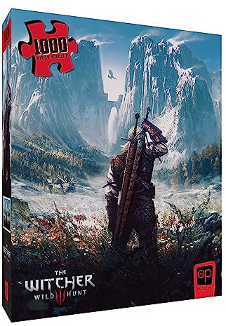 USAopoly TOP-PZ050 The Witcher Skellige 1000pc Puzzle, Multicolor
