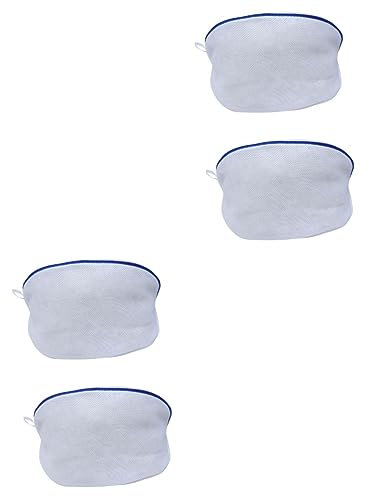 Cabilock 4 Stück Schuhbeutel Wäschebeutel Make-up-organizer-tasche Bh-waschbeutel Waschmaschinentasche Wäschesack Für Bh-dessous Kleiderwaschbeutel Delikatessen Polyester Socke Reisen