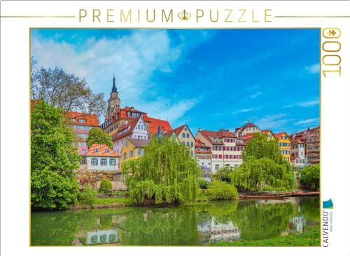 CALVENDO Puzzle Neckars Ufer | 1000 Teile Lege-Größe 64 x 48 cm Foto-Puzzle für glückliche Stunden