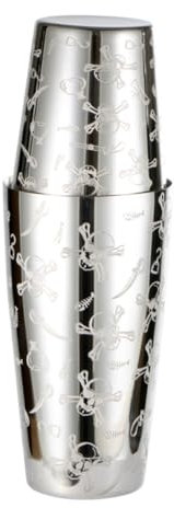 KICHOUSE Coctelera De Vino De Acero Inoxidable Juego De 6 Piezas Ideal Para Cócteles y Bar