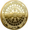 Sanfly Moneta Mjolnir Vichinga Norrena Moneta Martello di Thor Talismano della Mitologia Nordica Moneta Vegvisir Bussola Vichinga