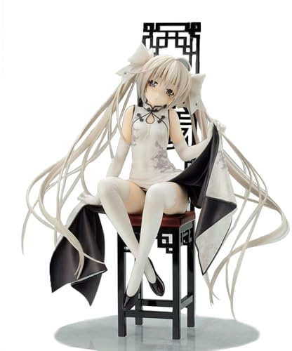 Jilijia Anime Yosuga No Sora Actionfigur 22 cm Kasugano Sora Figur Cheongsam Stil Sitzposition Modell PVC Cartoon Figur Statue Dekor Sammlung Geschenk