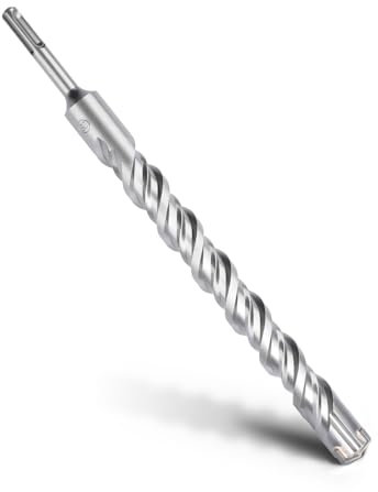 MOXPIFY SDS Plus Bohrer 28 x 310mm,Betonbohrer mit 4 Hartmetall Schneiden und Doppelwendel,Hammerbohrer Für Beton,Stein,Naturstein
