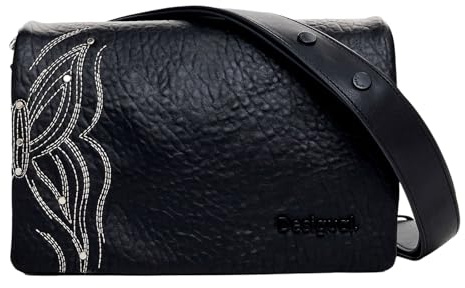 Desigual BAG_GOODALL DORTMUND FLAP, 2000 BLACK, U