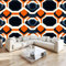 Bleu Marine Papier Peint Intissé 3D Hexagone Géométrique Décoration Murale Moderne, Pour Chambre Enfants, Salon & Bureau 200 X 140 Cm