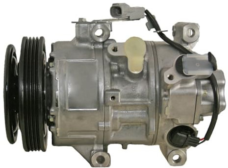 Celliparts Compressore aria condizionata 447260-1174 447260-1178 Compatibile con Toyota Yaris L4 1.5L S LE CE RS Base Premium Series 2007-2013 Compatibile con Vitz Hatchback NCP91 1.5 VVT-i
