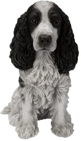 Vivid Arts - Schwarz/Weiß Cocker Spaniel D - XRL-CSP3-D