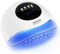 JODSONE UV-Nagellampe, LED-Gel-Nageltrockner, tragbare Gel-Nagellampe mit Auto-Sensor und 4 Timern, für den Heimsalon, Nagelwerkzeuge, weiß