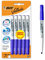 BIC Velleda 1741 Filzstifte für Whiteboards, trocken abwischbar, mittlere konische Spitze, Blau, 5 Stück
