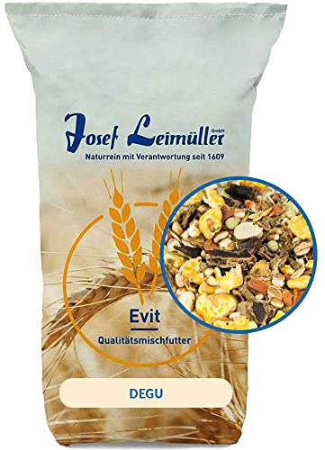 Leimüller Degufutter 15 kg Degu Nager Kleintier Hamster Chinchilla Pellets | Degus, Nagerfutter, artgerecht, ohne Zusatzstoffe, Österreich