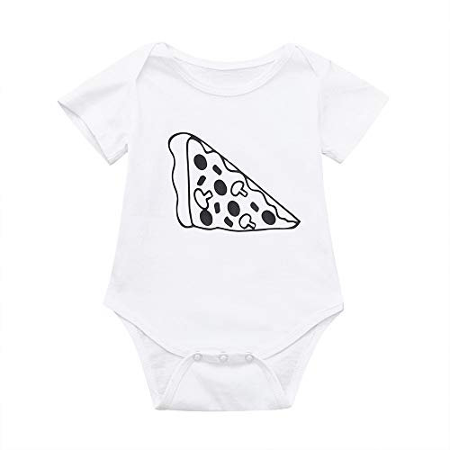 Julhold Sommer Neu 0-12 Monate Kleinkind Baby Kurzarm Bodyprint Baumwolle Strampler Tops Passende Familie Kleidung