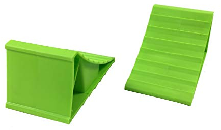 MaxxHaul 50230 Unterlegkeil aus Polypropylen, 2er-Pack, robuste, rutschfeste Basis