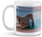 1 x 11oz (284ml) White Ceramic Mug Cup - Durdle Door Sunset Beach England Design for Coffee Tea Drinks Kitchen Birthday Office Fun #16182