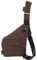 Ovecat Anti-Diebstahl-Crossbody-Tasche, unisex, braun