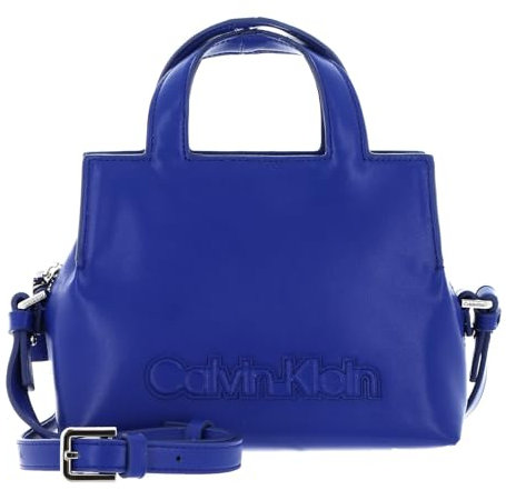 Calvin Klein CK Neat Tote Bag S Ultra Blue