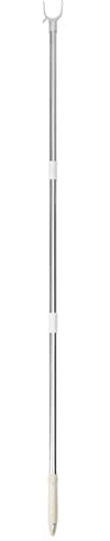 Angoily Adjustable Clothesline Pole Clothes Hook Pole for Wardrobe Garment Reach for Balcony Laundry Drying Splicable Clothes Rod for Hanging and Christmas Lights 51.18 in