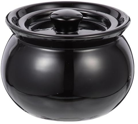 LNJZMDSS Marmite À Ragoût 400Ml Potage Batterie De Cuisine Marmite Japonaise en Céramique Japonaise Marmite en Cocotte Ustensiles De Cuisine,400ml