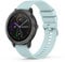20mm Strap for Garmin Vivoactive 3/3 Music/Venu/Venu 2 Plus/sq/sq 2/Forerunner 245/645/55, Soft Silicone Watch Band Replacement for Garmin Vivomove HR (Turquoise)