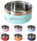 Personalized Dog Bowls with Name, BUGMKCS Customized Steel-stanless Pet Water Bowls for Both Cat & Dog, Engraved Dog Water Bowl, Durable Cute Double Layer Reinforcement Cat Food Bowl for Pets Gifts