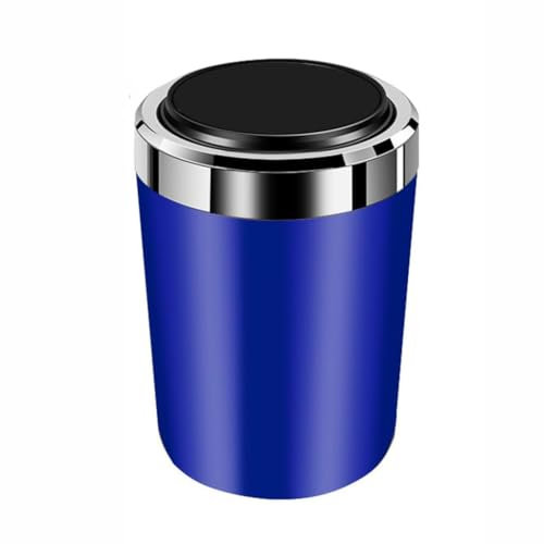 LJWAN Aschenbecher Auto für Toyota Hilux 2009-2024, Tragbarer Selbstverlöschender Fahrzeug Rauchfreien Aschenbecher Outdoor Camping Auto Zubehör,Blue