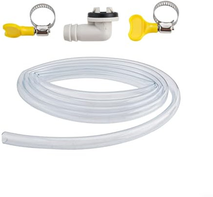 Manguera de drenaje de aire acondicionado portátil, adecuada para la mayoría de unidades de aire acondicionado y mini split de ventana