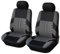 WSXCDE Auto Sitzbezüge Set, für VW Caddy I, II, III, IV (1983-2019) Leder Autositzbezüge Sets Vorne Und Hinten Sitzschoner Wasserdichter Atmungsaktiv Auto Sitzbezüge,E
