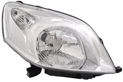Scheinwerfer Rechter Scheinwerfer Beifahrerseite Scheinwerferbaugruppe Projektor Frontlicht Autolampe Autolicht kompatibel mit FIAT Fiorino 2007 2008 2009- VP1989P