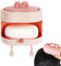 Dreuhuing Body Shower Scrubber - Double-Sided Shower Body Brush - Back Massager with Soap Holder and Hook, Wash Scrubber for Smooth Skin
