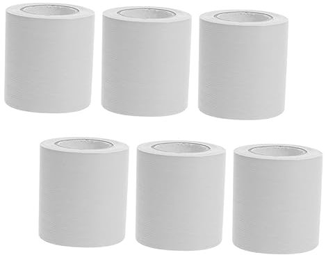 HYTROVE 6rotoli Battiscopa Adesivo Autoadesivo Rulli Modanatura Flessibile Per Decorazione Interni Facile Da Installare Per Muri Porte e Soffitti