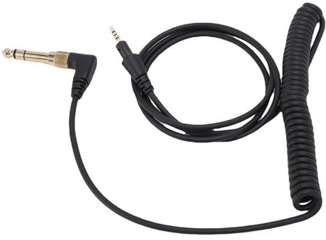YUEHISY Headphone Cable Replacement, 6.35mm Adapter Headphone Cable, Premium Audio Wire, for Pioneer HDJ CUE1BT X5 X7 S7