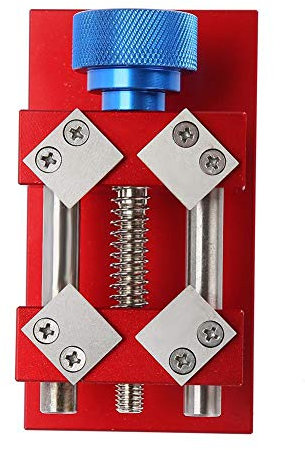 Qiterr Outil de Retrait de boîtier de Montre, Outil de Retrait de Lunette(Rouge)