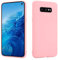HSP Coque Rose Compatible avec Samsung Galaxy S10e | Étui en Silicone TPU de qualité supérieure | pour Le Chargement à Induction | Résistant aux Rayures et aux Chocs | Surface Mate | Mince