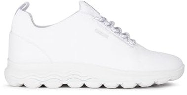 Geox D Spherica A, Zapatillas Mujer, Blanco, 37 EU