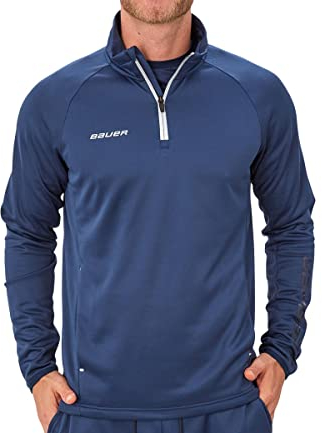 Bauer S20 Vapor Fleece 1/4 Zip Senior NavyXL Sweatshirts