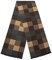 Lindoro Merino Wollschal für Herren, Warme, Leichte Tartan-Plaid-Winter-lange Schals mit Geschenkbox (Kamel Multi Kariert)
