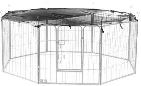 KCT 8 Side Heavy Duty Pet Play Pen Cover - Protecting Covering for Dog Playpen